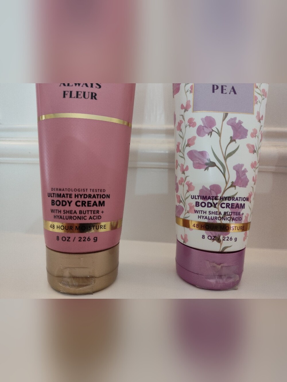 BATH & BODY WORKS Body Cream Lotion Set Always Fleur Sweet Pea Pink Bundle NWT - Picture 3 of 4